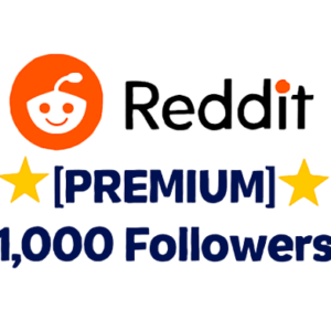Reddit ⭐[PREMIUM]⭐ 1,000 Followers