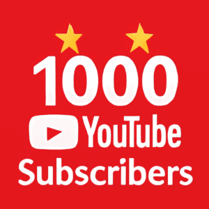 ⭐ 1000 Youtube Subscribers ⭐